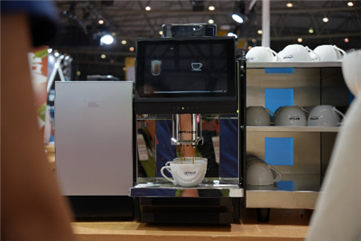 店鋪升級新標(biāo)配！技諾商用全自動咖啡機(jī)亮相HOTELEX成都展 ——茶飲店、餐飲店一站式解決方案全景直擊