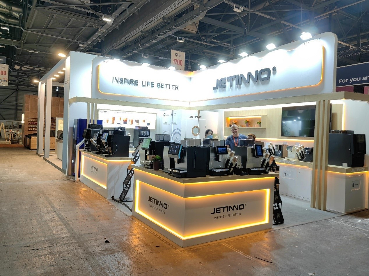 技諾全自動(dòng)咖啡機(jī)閃耀 WOC展，中國(guó)智造定義全球咖啡新高度